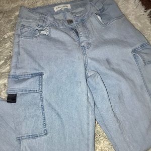 High waisted Cargo Joggers